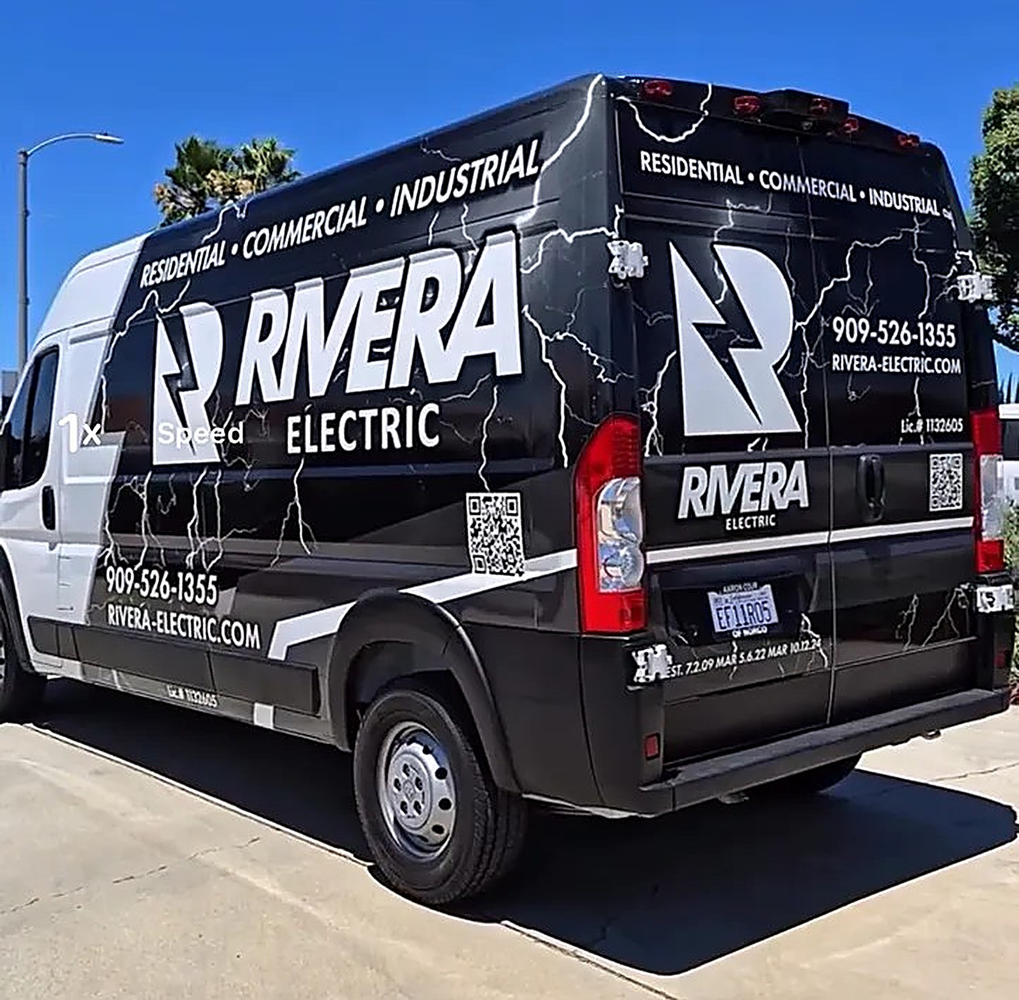 Rivera Electric service van